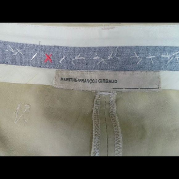 Marithe Francois Girbaud beige straight legs pants - Picture 8 of 8